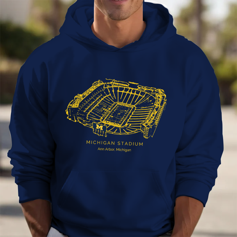 University Of Michigan Stadium Unisex Crewneck Sweatshirt