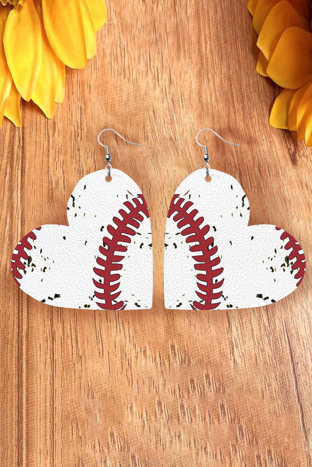 BASEBALL DANGER EARRINGS