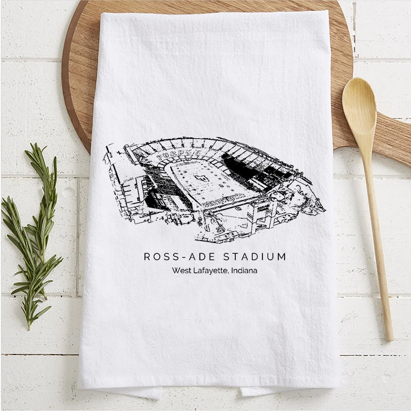 Ross–Ade Stadium - Purdue Boilermakers football,College Football Tea Towel