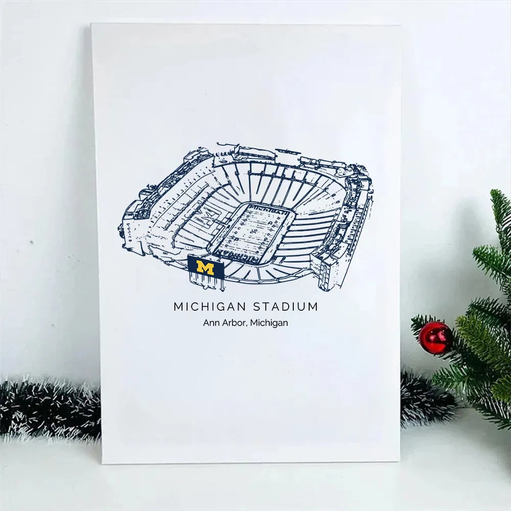 Michigan Stadium - Michigan Wolverines football, College Football Frame