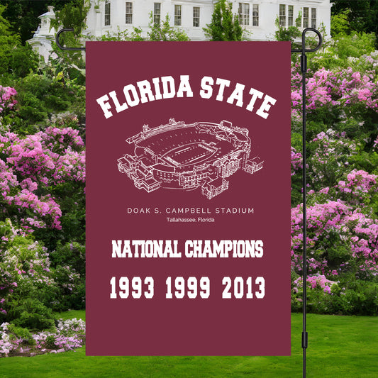 Florida State Seminoles football 2013 Football Playoff National Champions, Garage, Dorm, Outdoor Decoration