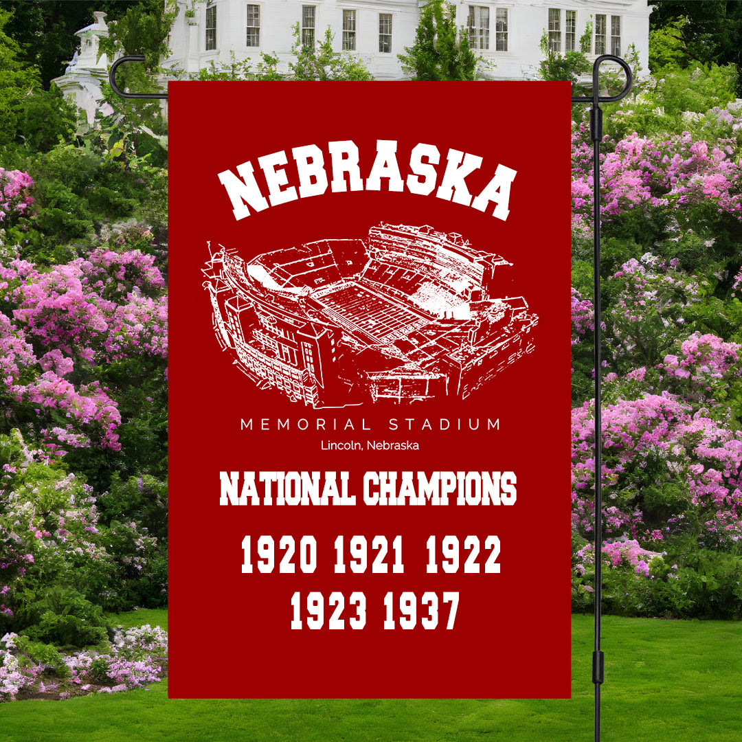 Nebraska Cornhuskers football 1937 Football Playoff National Champions, Garage, Dorm, Outdoor Decoration