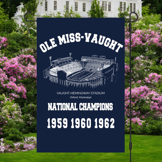 Ole Miss Rebels football 1962 Football Playoff National Champions, Garage, Dorm, Outdoor Decoration