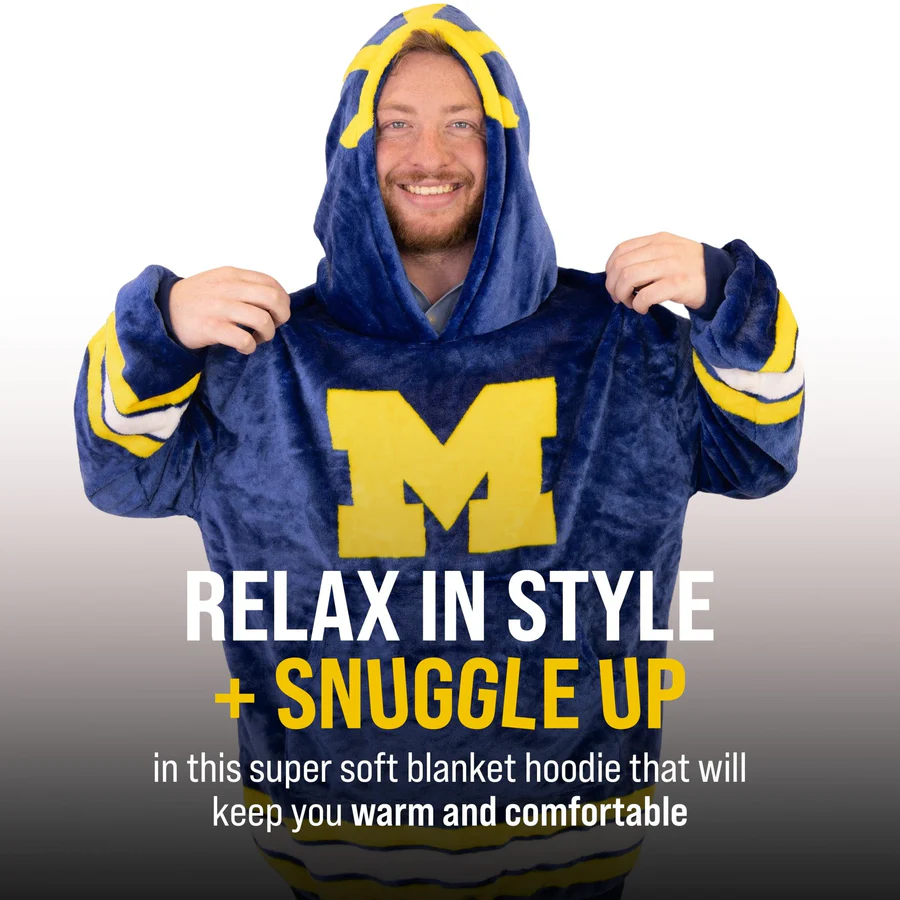 College Football Helmet Snugible | Blanket Hoodie & Pillow