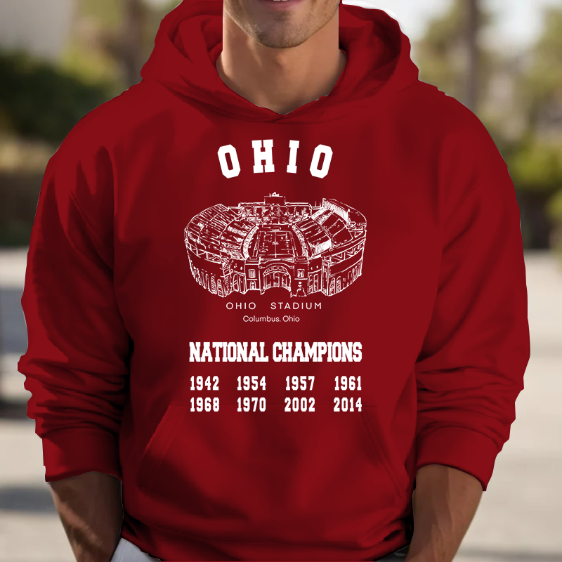 Ohio State University Stadium Champion Unisex Crewneck Sweatshirt