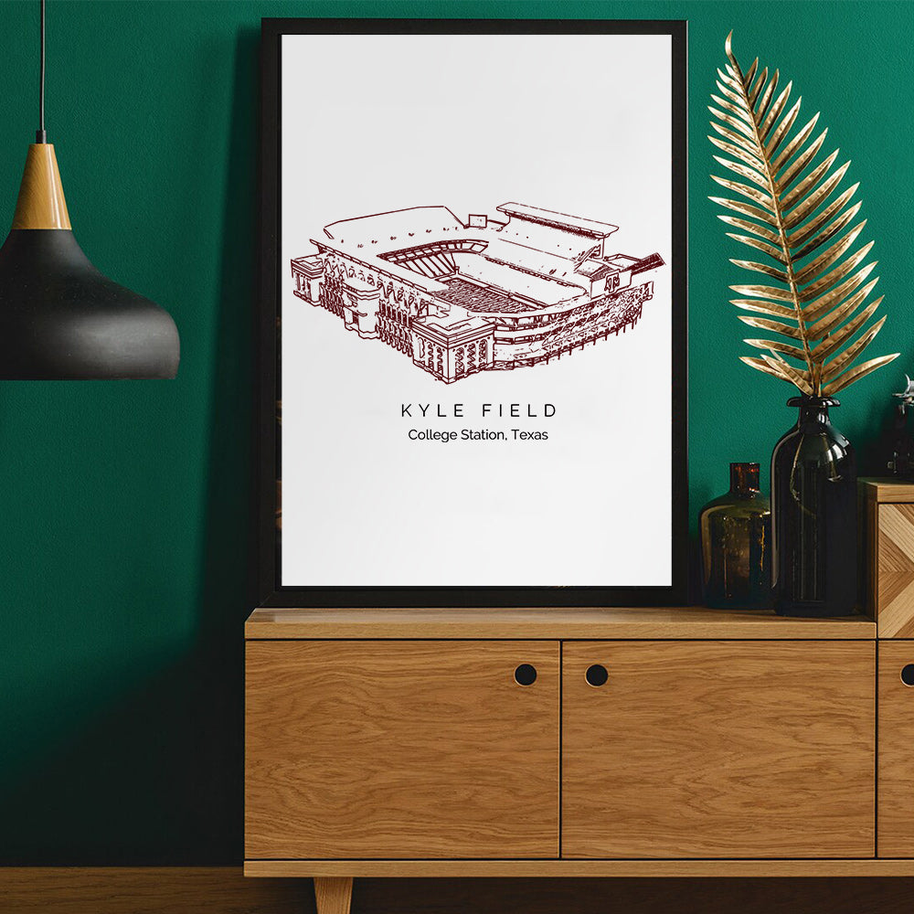 Kyle Field - Texas A&M Aggies football, College Football Frame