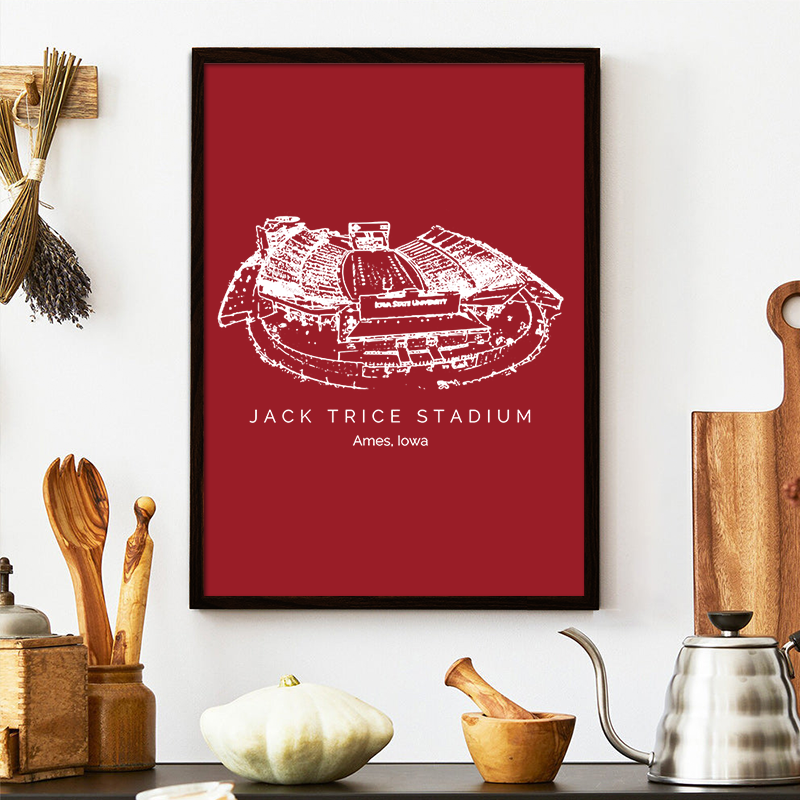 Jack Trice Stadium - Iowa State Cyclones football, College Football Frame