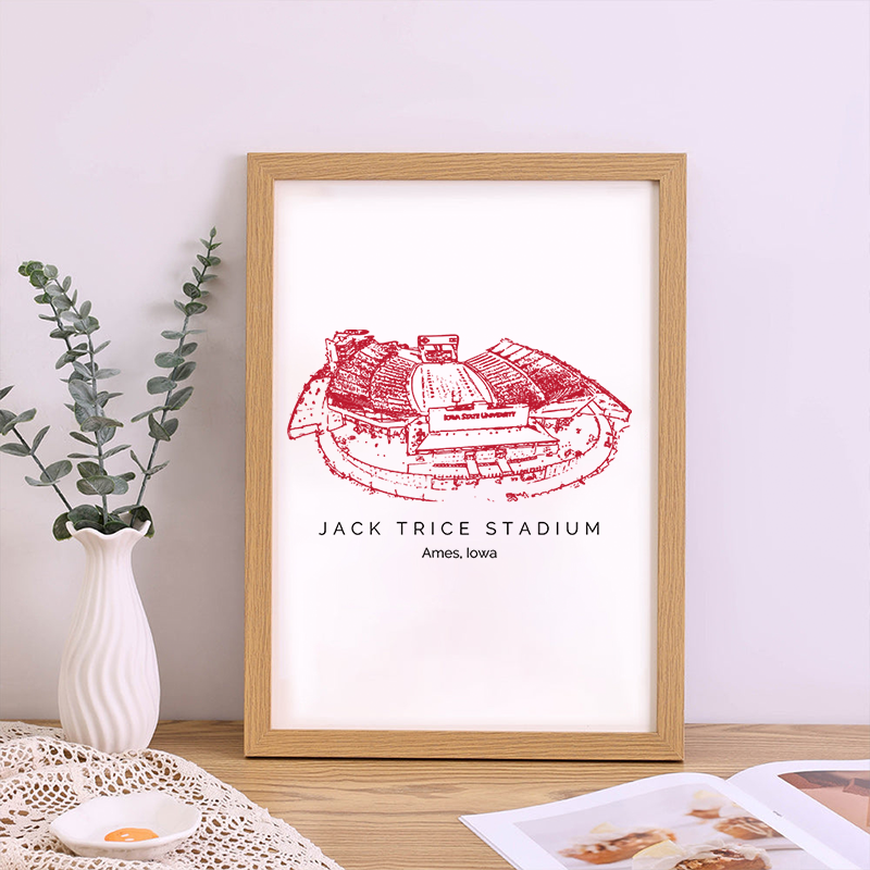 Jack Trice Stadium - Iowa State Cyclones football, College Football Frame