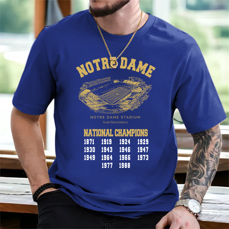 Notre Dame Stadium - University of Notre Dame, Champion Crewneck Sweatshirt