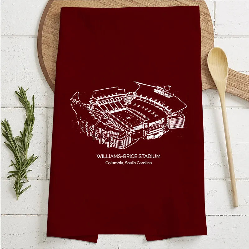 Williams–Brice Stadium - South Carolina Gamecocks football, College Football Tea Towel