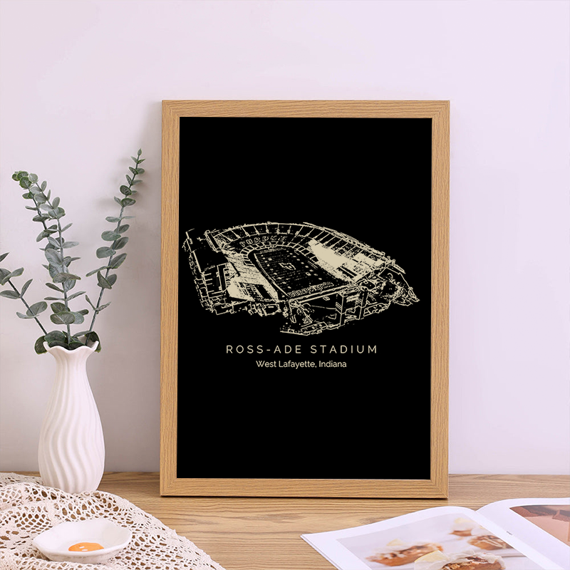 Ross–Ade Stadium -Purdue Boilermakers football, College Football Frame