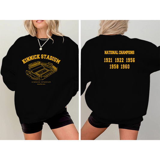 Iowa Hawkeyes Stadium Champion Unisex Crewneck Sweatshirt