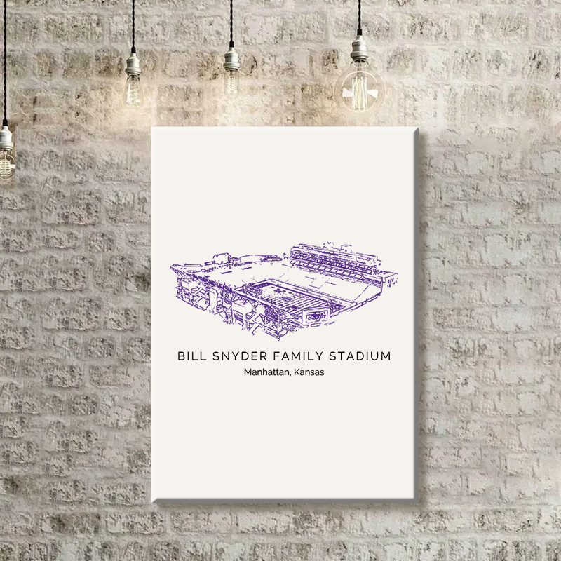 Bill Snyder Family Stadium-Kansas State Wildcats football, College Football Frame