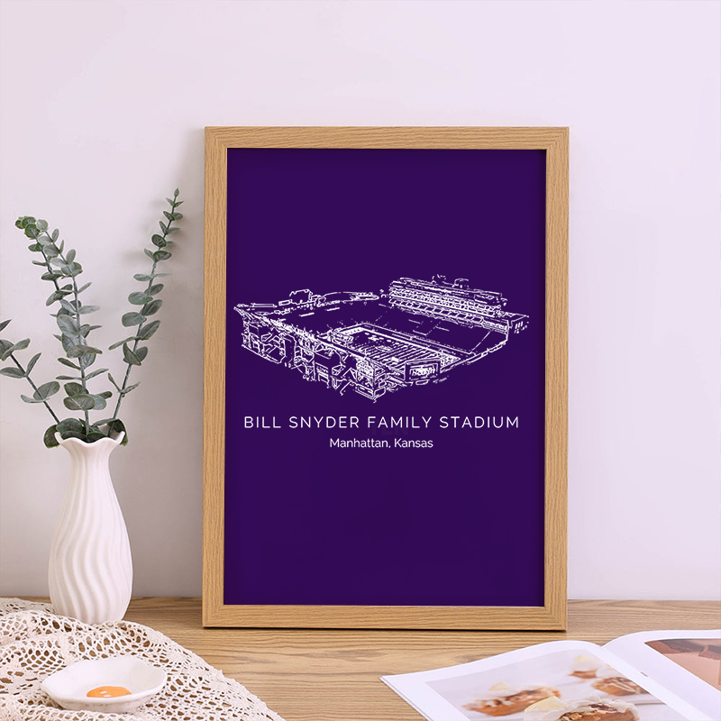 Bill Snyder Family Stadium-Kansas State Wildcats football, College Football Frame