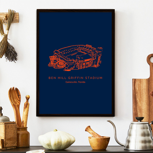 Ben Hill Griffin Stadium - Florida Gators football, College Football Frame