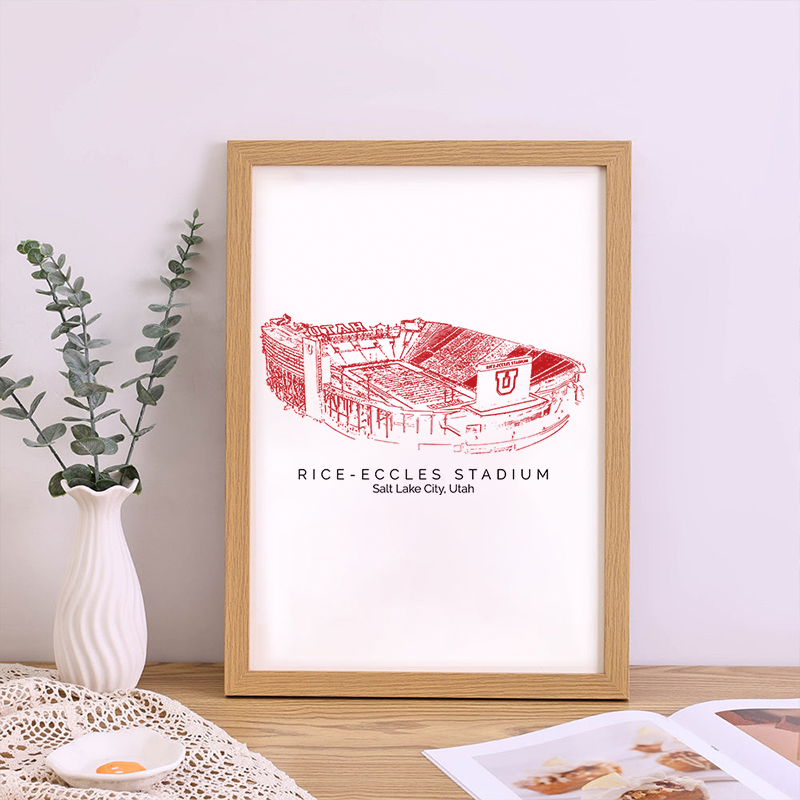 Rice–Eccles Stadium -Utah Utes football, College Football Frame