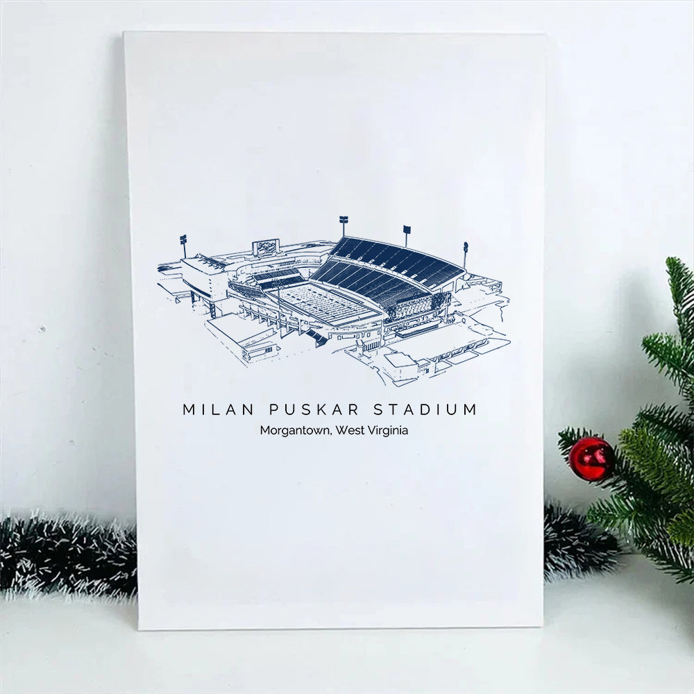 Milan Puskar Stadium - West Virginia Mountaineers football, College Football Frame