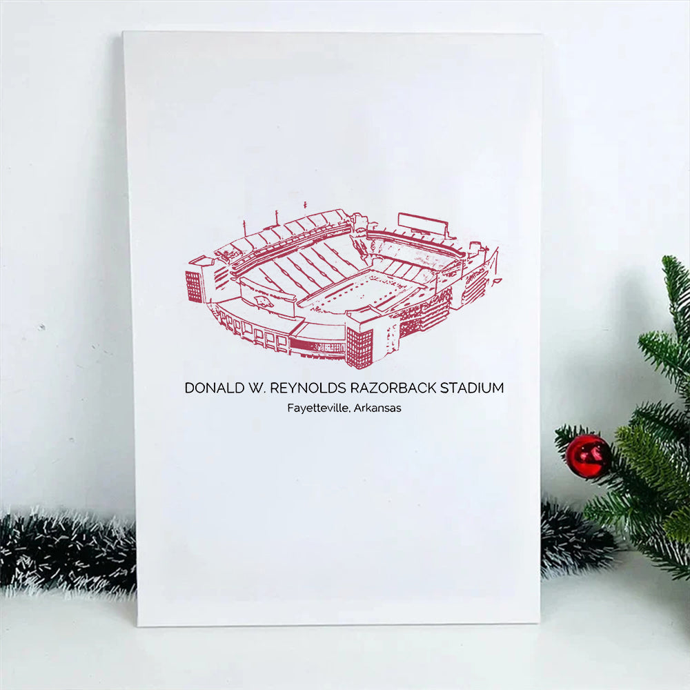 Donald W. Reynolds Razorback Stadium - Arkansas Razorbacks football, College Football Frame