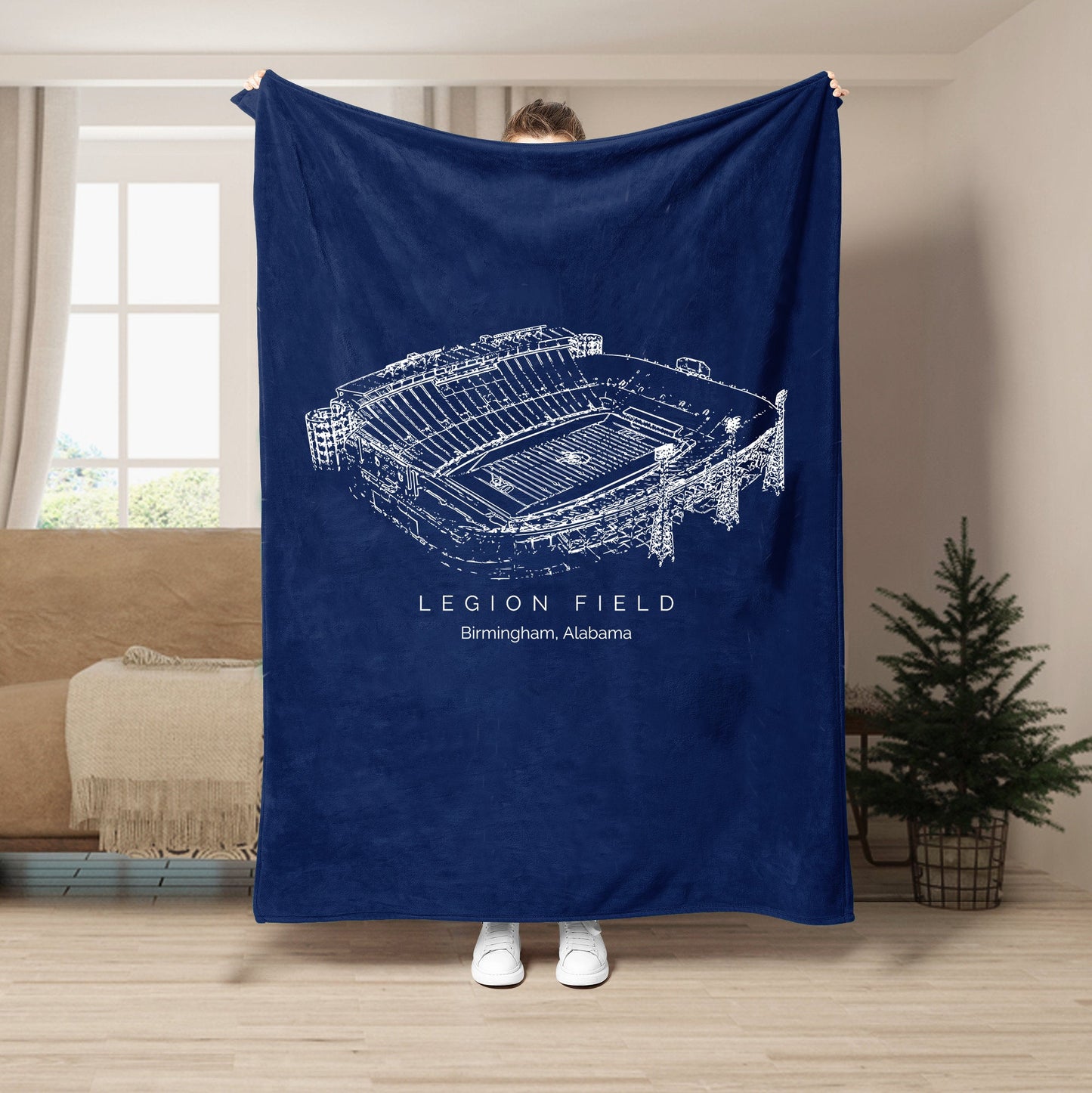 Legion Field - UAB Blazers football,College Football Stadium Blanket