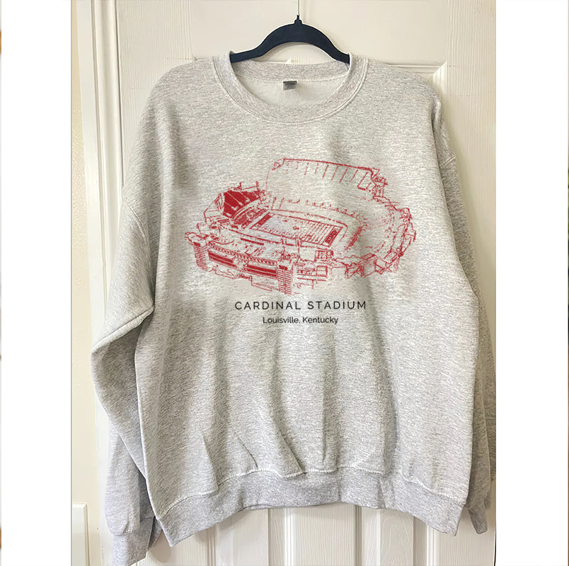 L&N Federal Credit Union Stadium University of Louisville Unisex Crewneck Sweatshirt