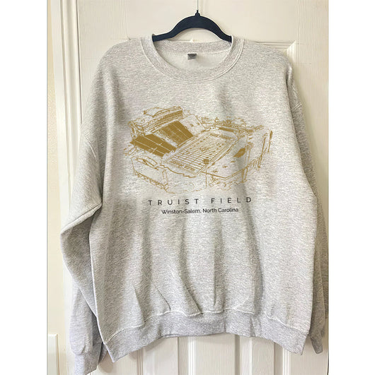 Allegacy Federal Credit Union Stadium Wake Forest University Unisex Crewneck Sweatshirt