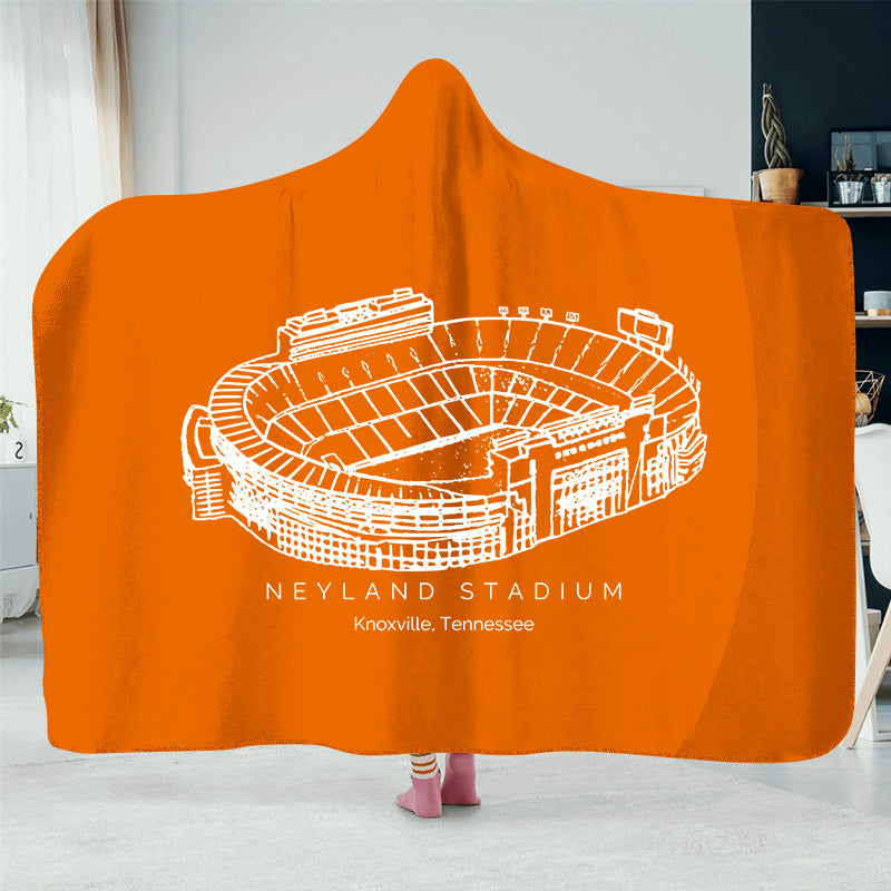 Neyland Stadium - Tennessee Volunteers football, College Football Hat Blanket