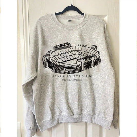 University of Tennessee Neyland Stadium Sketch Unisex Crewneck Sweatshirt