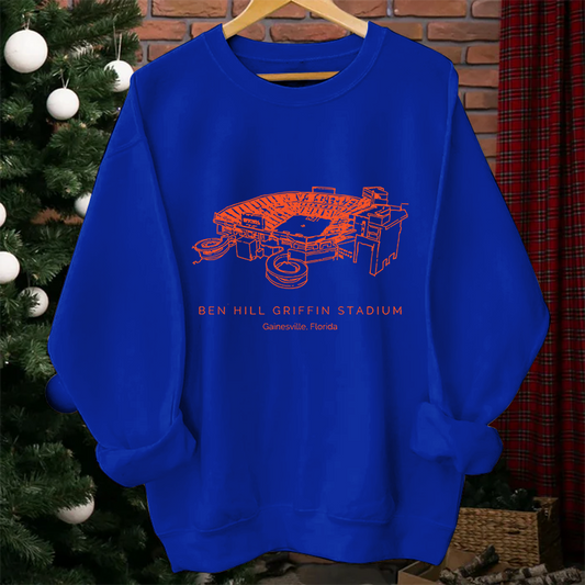 University of Florida Gators Stadium Unisex Crewneck Sweatshirt