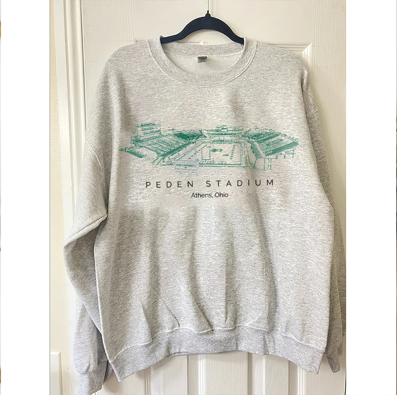 Peden Stadium Ohio University Unisex Crewneck Sweatshirt