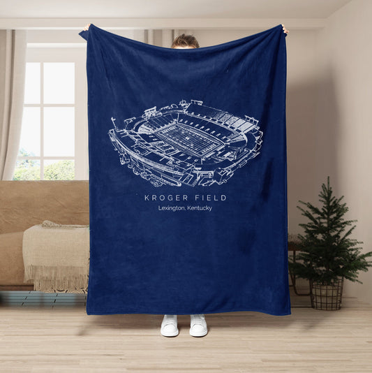 Kroger Field - Kentucky Wildcats football,College Football Blanket