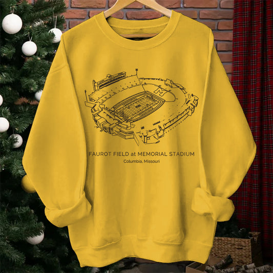 University of Missouri Stadium Unisex Crewneck Sweatshirt