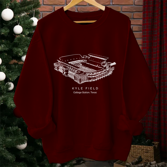 Texas A&M Stadium Unisex Crewneck Sweatshirt