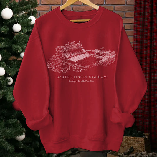 North Carolina State Stadium Unisex Crewneck Sweatshirt