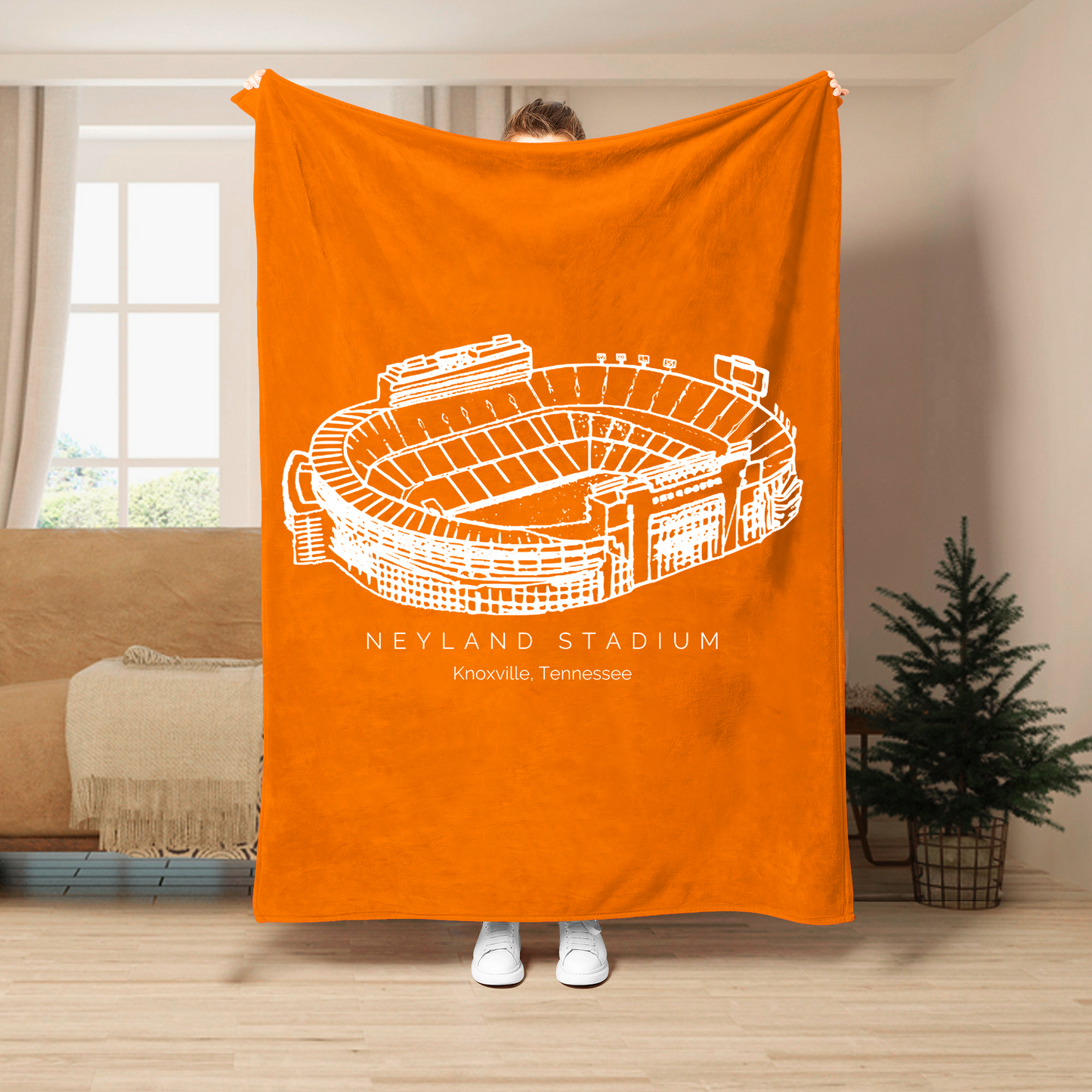 Neyland Stadium - Tennessee Volunteers football, College Football Blanket