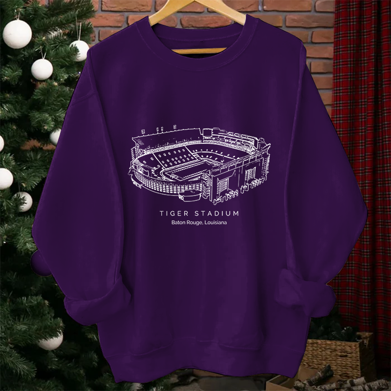 LSU Stadium Unisex Crewneck Sweatshirt