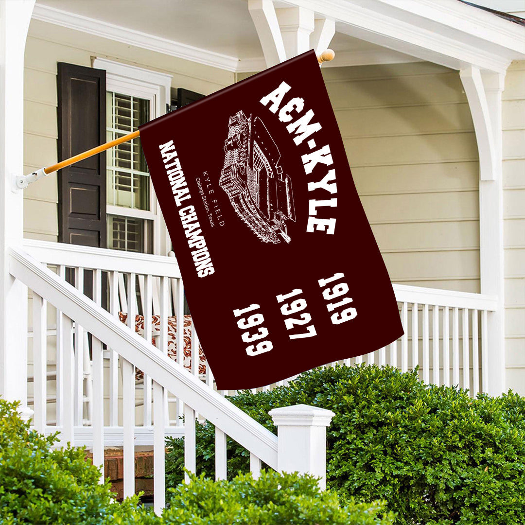 Texas A&M Aggies football 1939 Football Playoff National Champions, Garage, Dorm, Outdoor Decoration