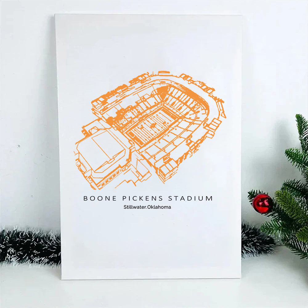 Boone Pickens Stadium - Oklahoma State Cowboys football, College Football Frame