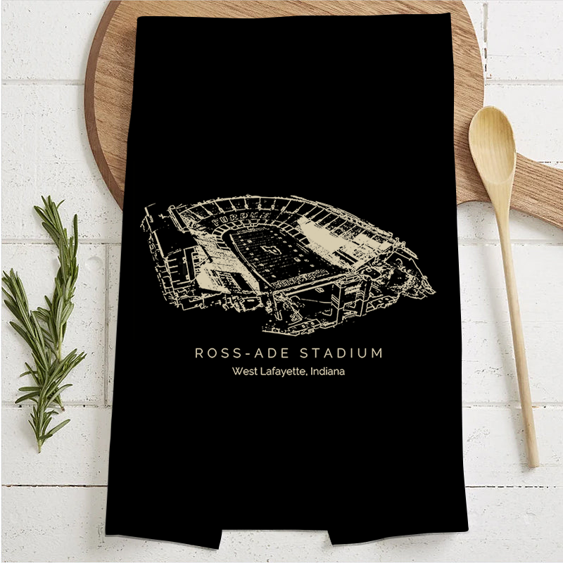 Ross–Ade Stadium - Purdue Boilermakers football,College Football Tea Towel