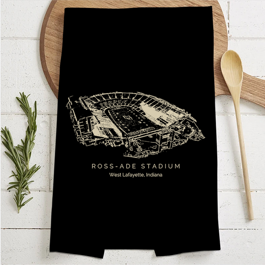 Ross–Ade Stadium - Purdue Boilermakers football,College Football Tea Towel