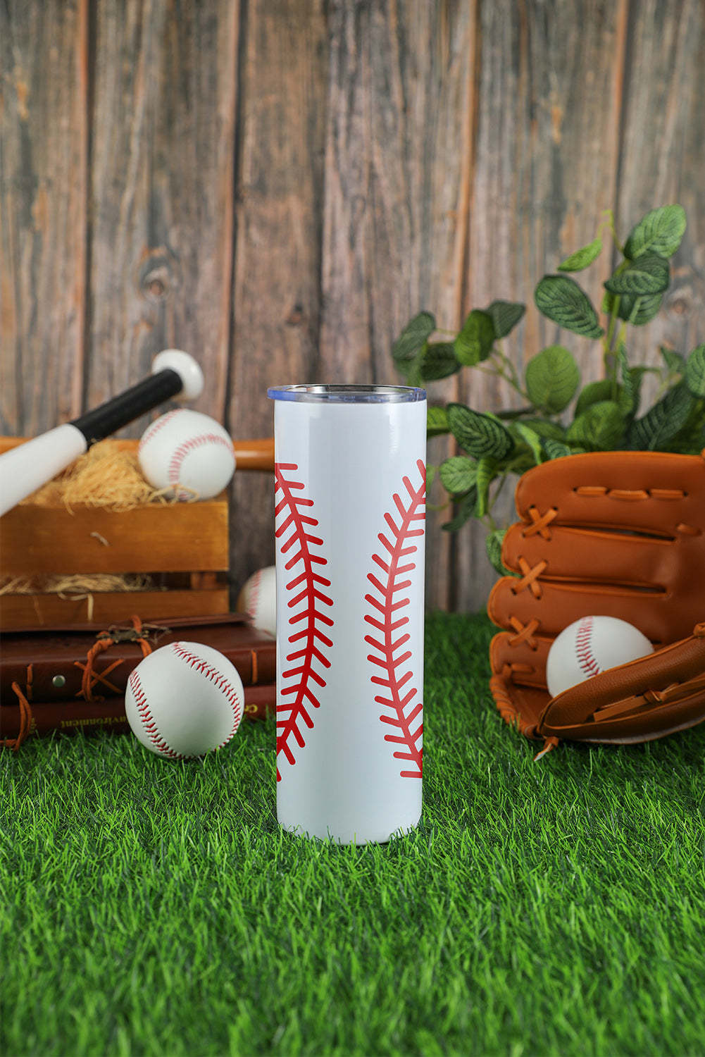 BASEBALL 304 STAINLESS STEEL INSULATION CUP