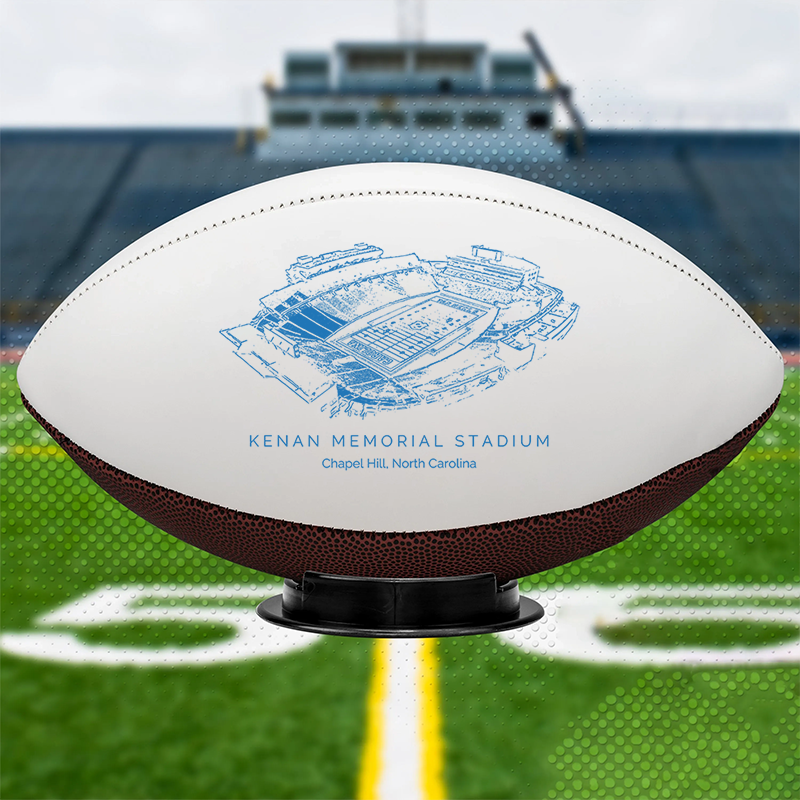 Kenan Memorial Stadium - North Carolina Tar Heels football, Stipple Art College Football