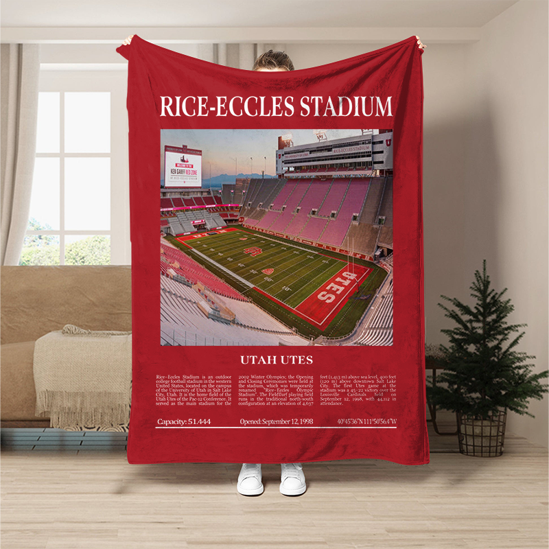 Rice–Eccles Stadium - Utah Utes football, Highlight Moment Blanket