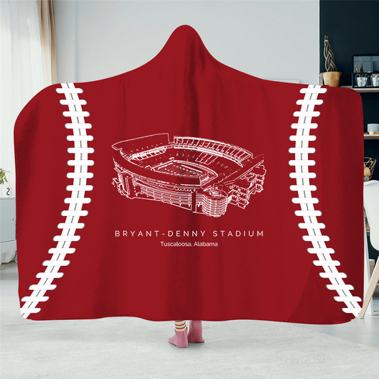 Bryant–Denny Stadium - Alabama Crimson Tide football - University of Alabama at Birmingham,College Football Hat Blanket