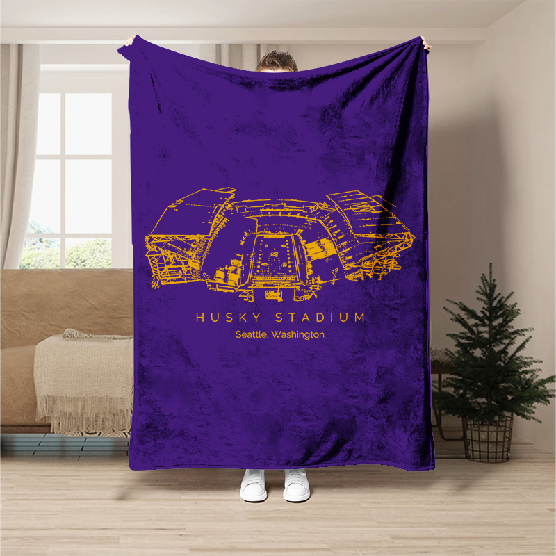 Husky Stadium - Washington Huskies football,College Football Blanket