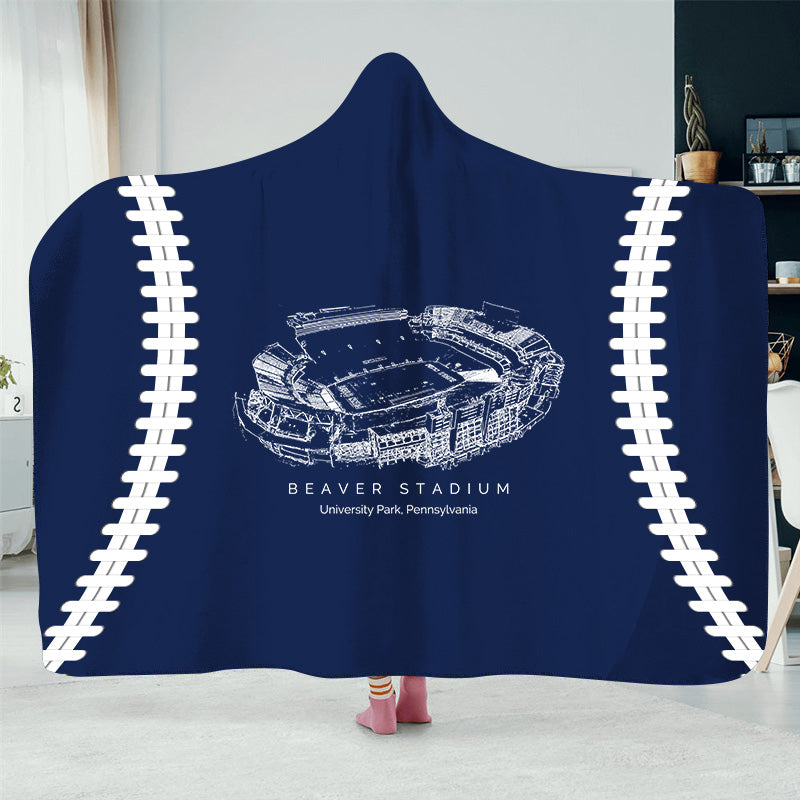 Beaver Stadium - Penn State Nittany Lions football, College Football Hat Blanket