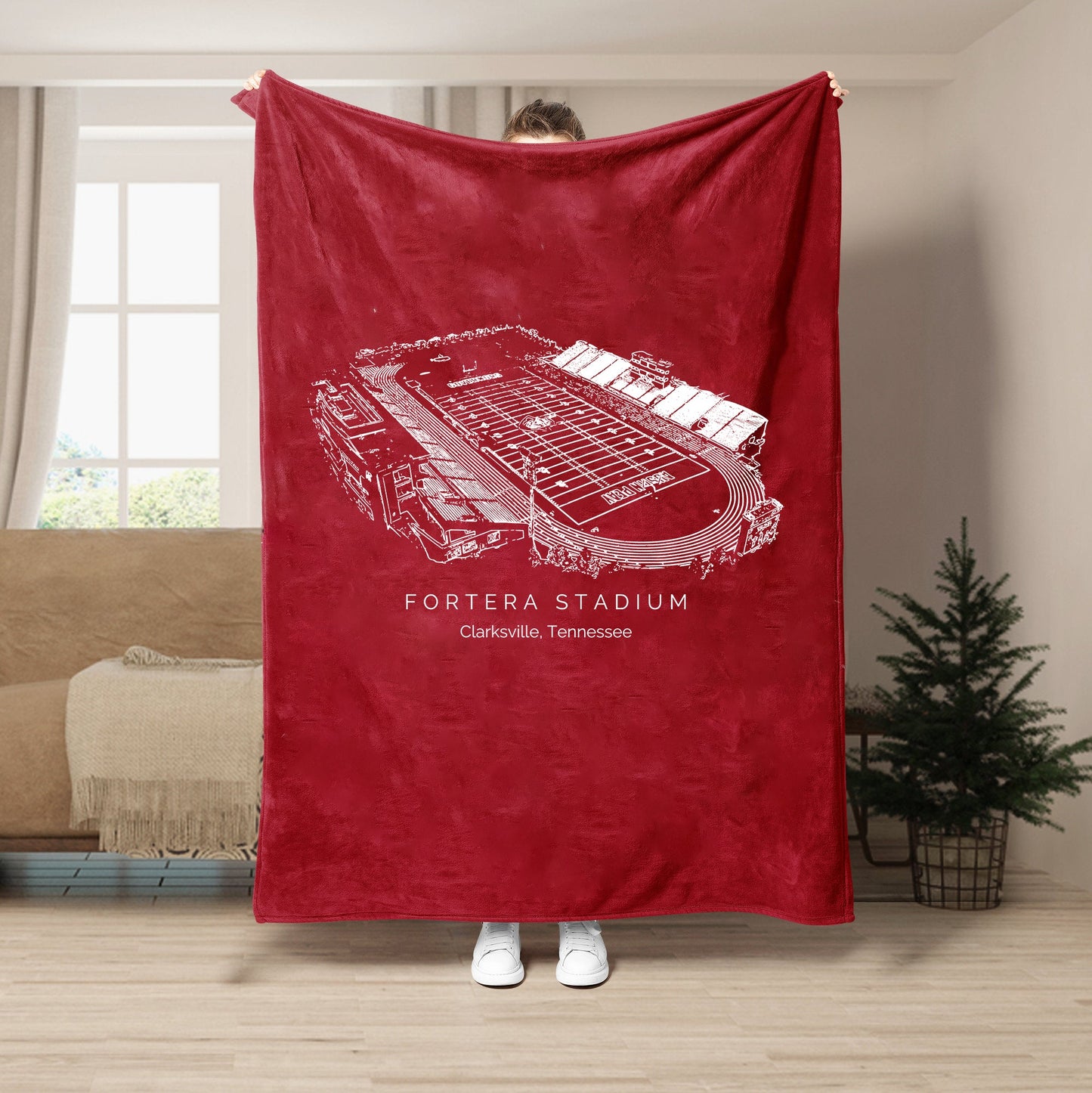 Fortera Stadium - Austin Peay Governors football,College Football Blanket