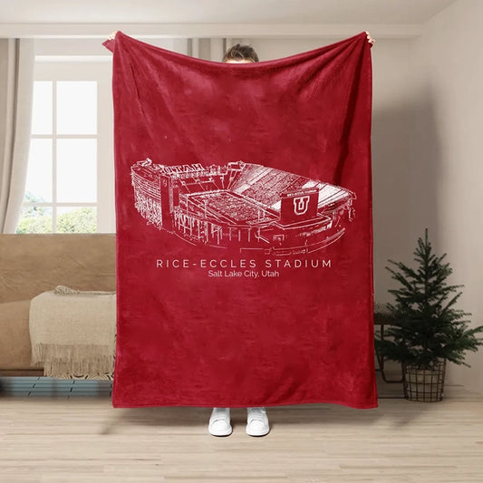 Rice–Eccles Stadium - Utah Utes football, College Football Blanket