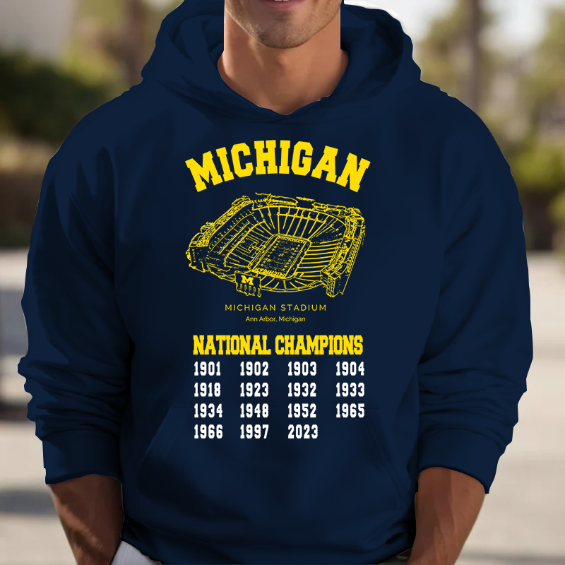 University Of Michigan Stadium Champion Unisex Crewneck Sweatshirt