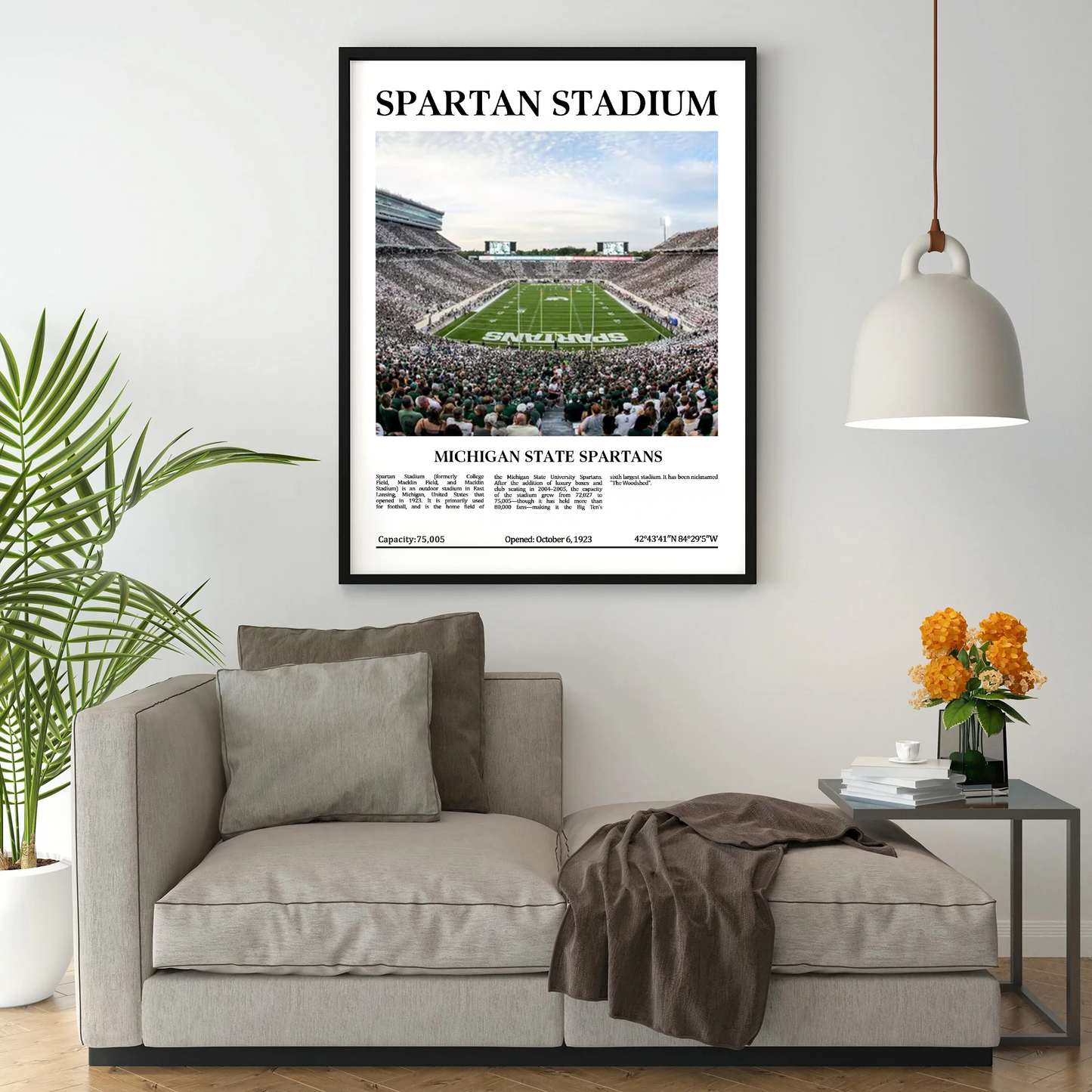 Spartan Stadium Digital Printable Frame/Poster