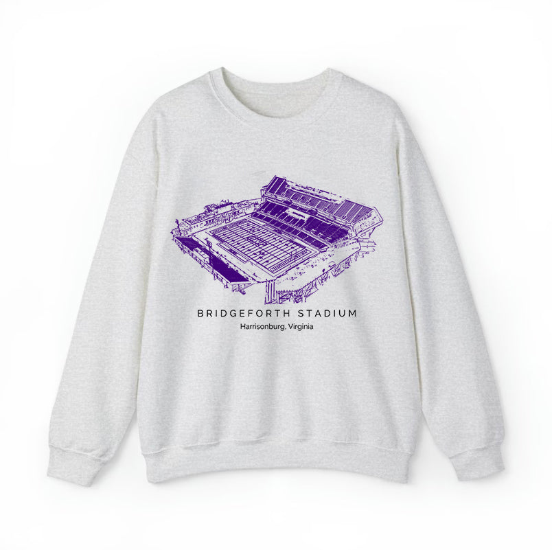 Bridgeforth Stadium James Madison University Unisex Crewneck Sweatshirt